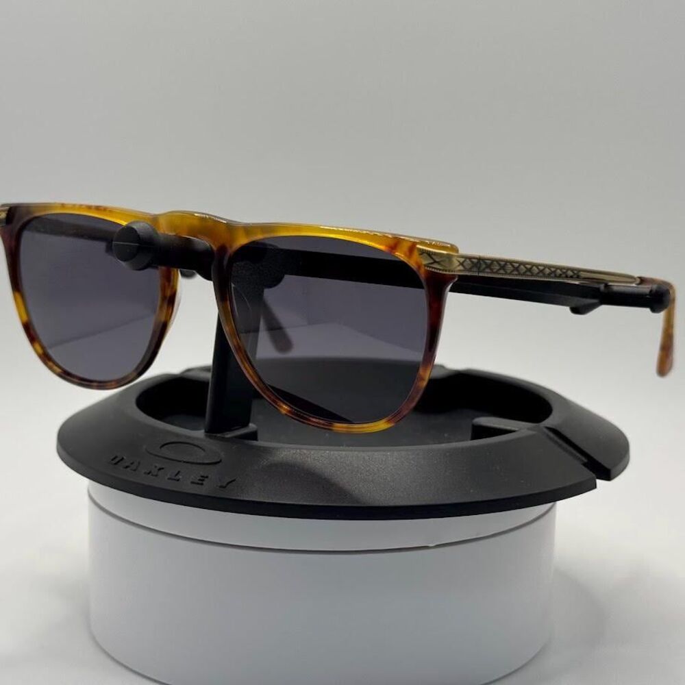 Vintage Ralph Lauren 510 Glasses | Yellow Tortoise & Gold Frames Keyhole Bridge - Picture 6 of 15
